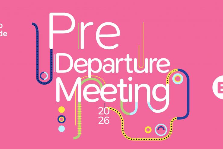Save the date | Pre Departure Meeting 2026