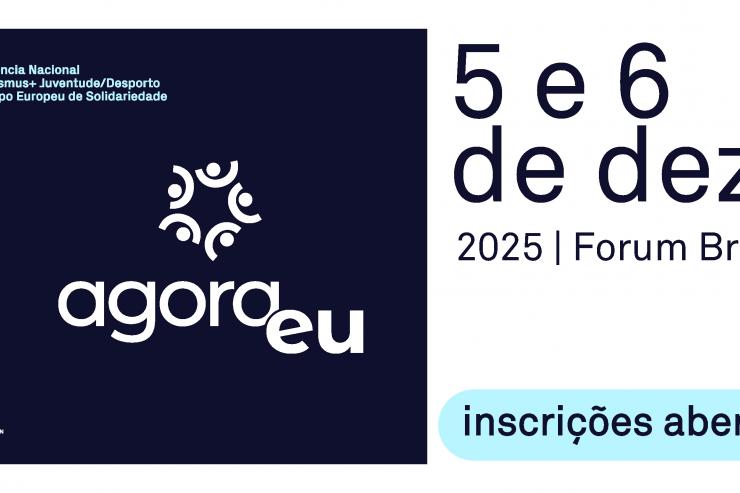 AgoraEU 2025 - Inscrições abertas!