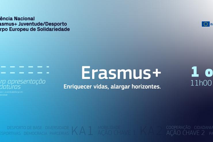Candidaturas Erasmus+ Juventude e Desporto