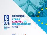 Corpo Europeu de Solidariedade: apresentação pública e formação